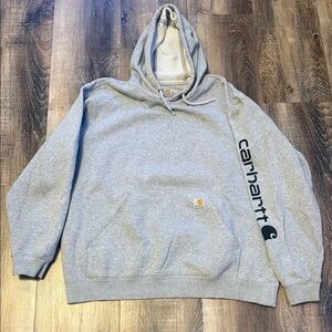 Carhartt Heather Gray Men's Hoodie